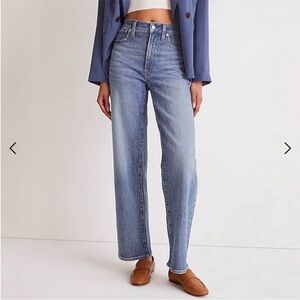 NWT Madewell Petite Perfect Vintage Wide Leg Jean 29P